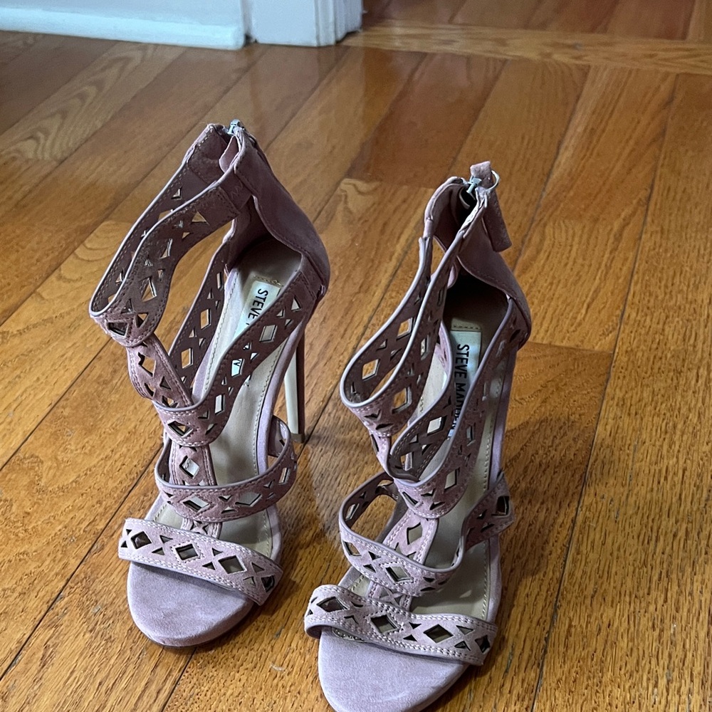 Steve Madden Women's Blush Strappy Heels